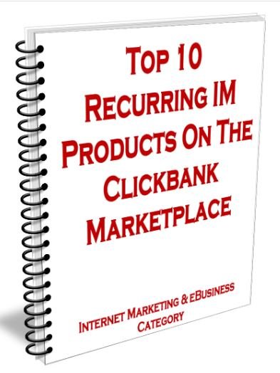 Top 10 Clickbank Recurring Affiliate Products Review