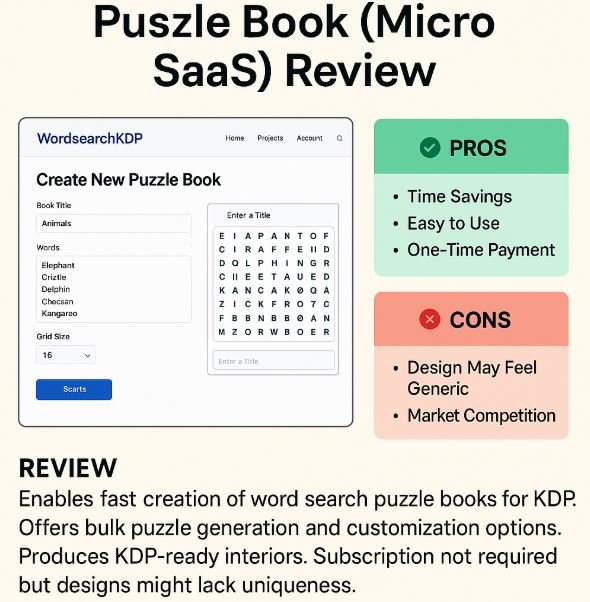 WordsearchKDP – Puzzle Book Review preview