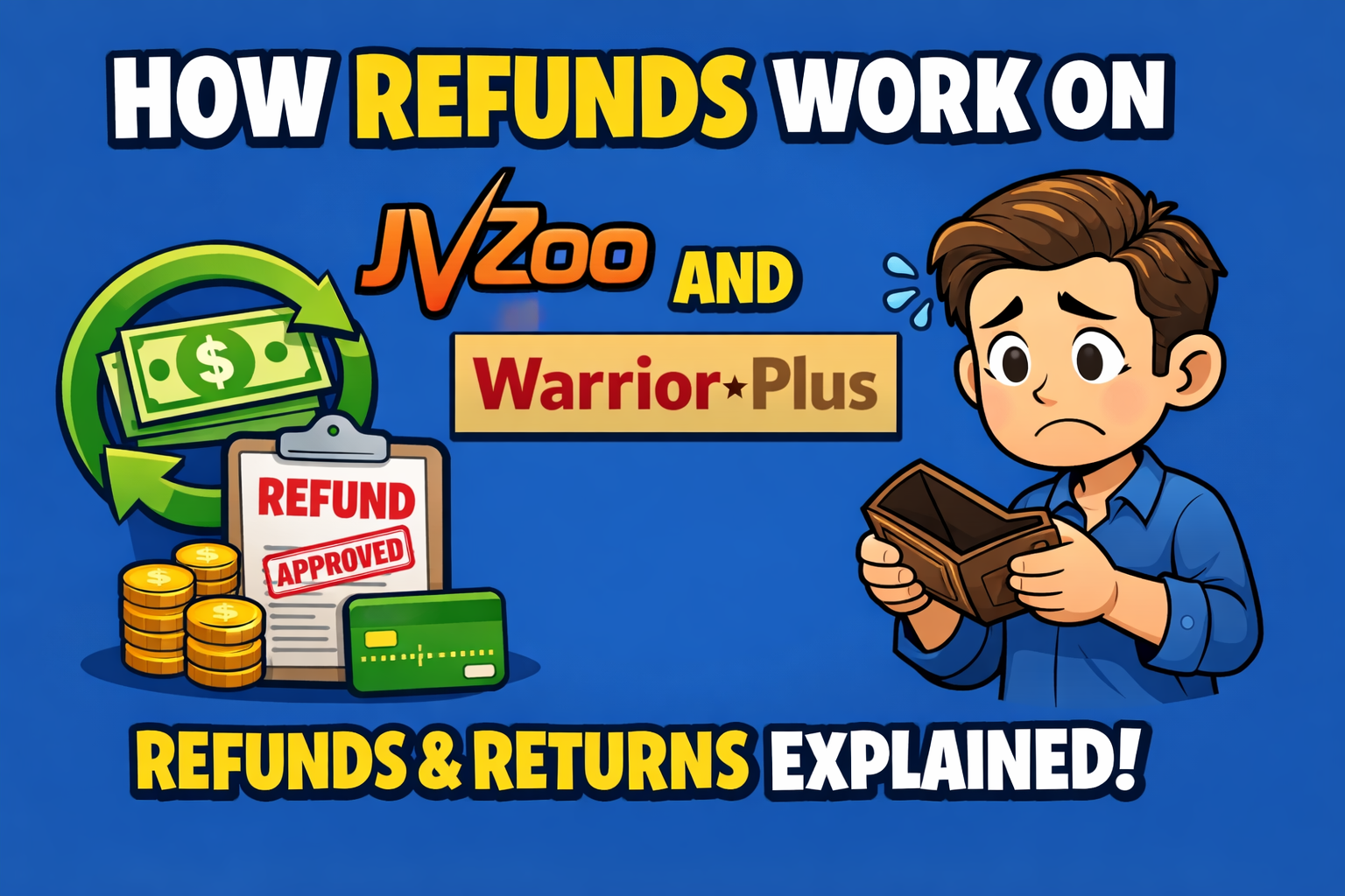 Read more about the article How Refunds Work on JVZoo and WarriorPlus
