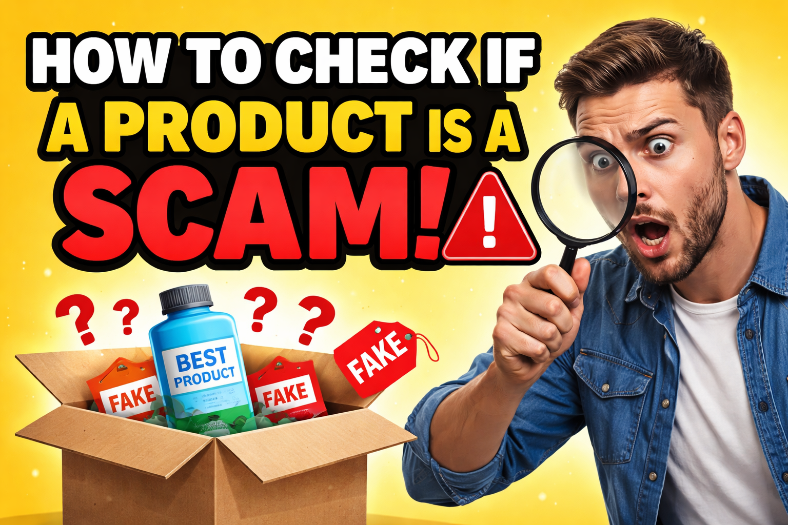 Read more about the article How to Check If a Product Is a Scam in 2026?