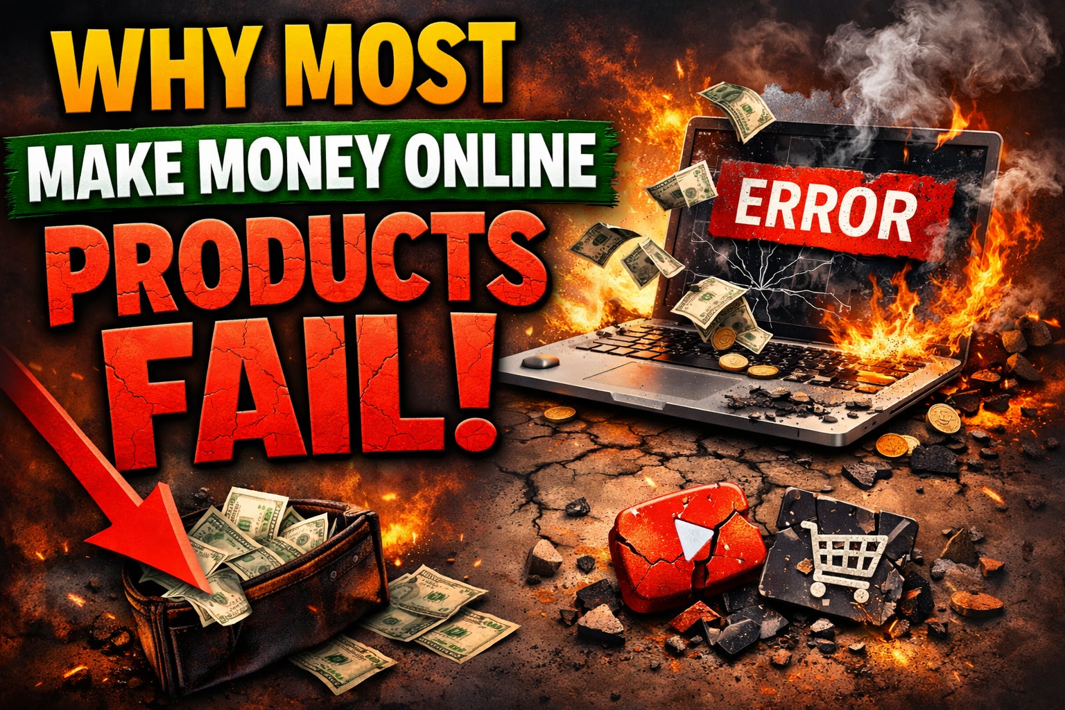 Read more about the article Why Most Make Money Online Products Fail